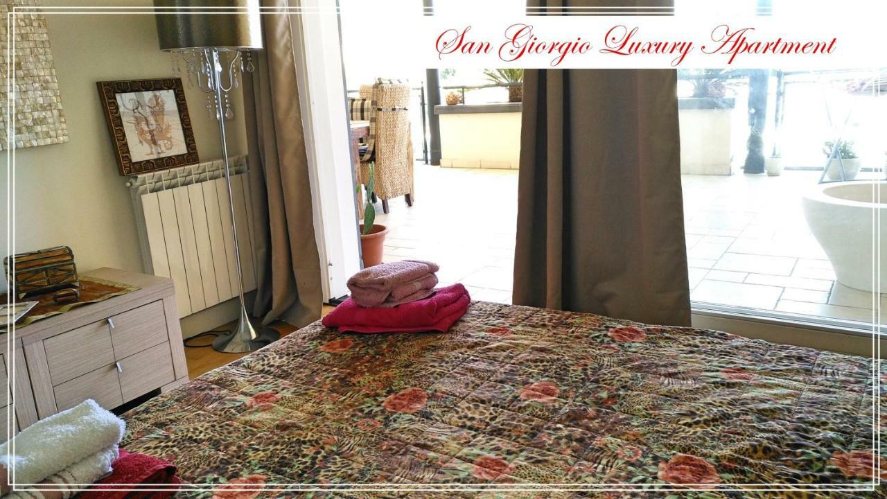 San Giorgio Luxury Apartment Taormina-Panoramic Pool & Parking Space Exterior foto